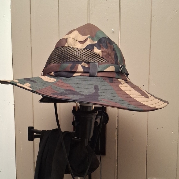 Other - Camouflage Wide Brim Hat